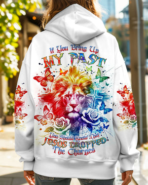 Jesus Dropped The Charges Lion Women's All Over Print Shirt - Tlnt1109245