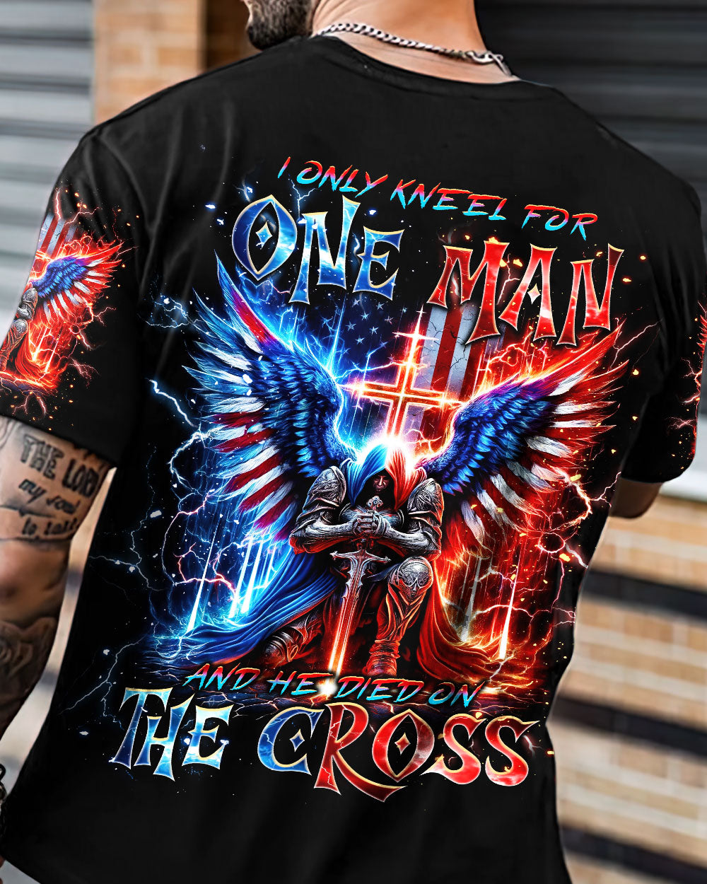 I Only Kneel For One Man Men's All Over Print Shirt - Tlnt2305242