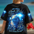 Way Maker Miracle Worker Cross Lion Women's All Over Print Shirt - Tlnt1006252