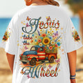 Jesus Take The Wheel Women's All Over Print Shirt  - Tlnt0905252