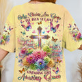 Unending Love Amazing Grace Flower Cross Women's All Over Print Shirt - Tltr1406241