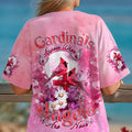 Cardinals Appear When Angels Are Near Women's All Over Print Shirt  - Tlnt1203251