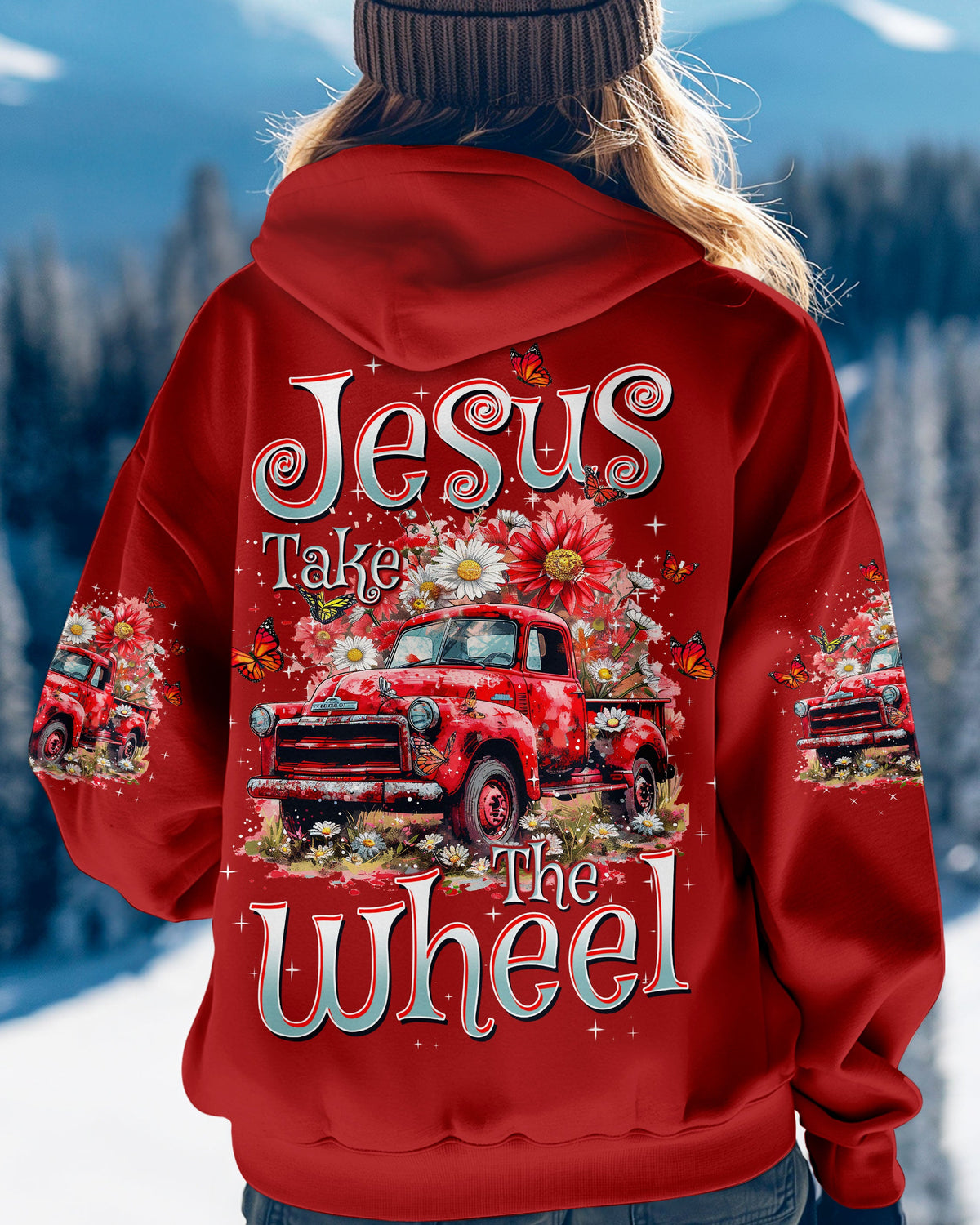 Jesus Take The Wheel Women's All Over Print Shirt - Tltw1510252