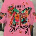 She Is Strong Women's All Over Print Shirt - Tytd0507233