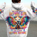 She Who Kneels Before God Warrior Wings Women's All Over Print Shirt - Tlnt1812233