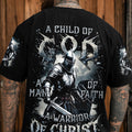 A Warrior Of Christ Men's All Over Print Shirt - Yhln1803253