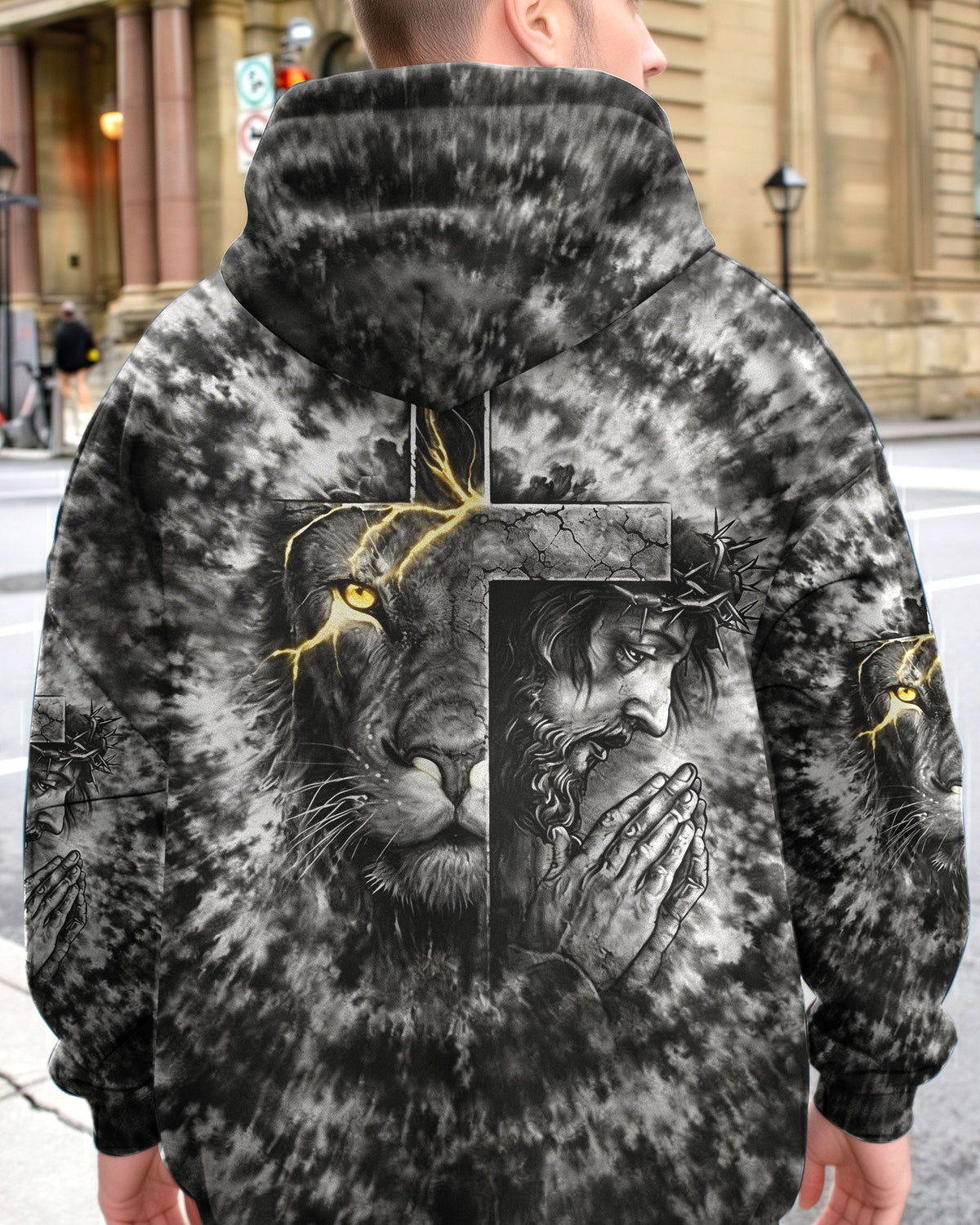 Lion Of Judah’s Prayer Men's All Over Print Shirt - Yhhn2302261