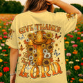 Give Thanks To The Lord Autumn Women's All Over Print Shirt   - Tlnt3007254