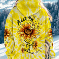 Walk By Faith Sunflower Women's All Over Print Shirt  - Tlnt0906252