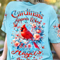 Cardinals Appear When Angels Are Near Women's All Over Print Shirt - Yhlt1803252