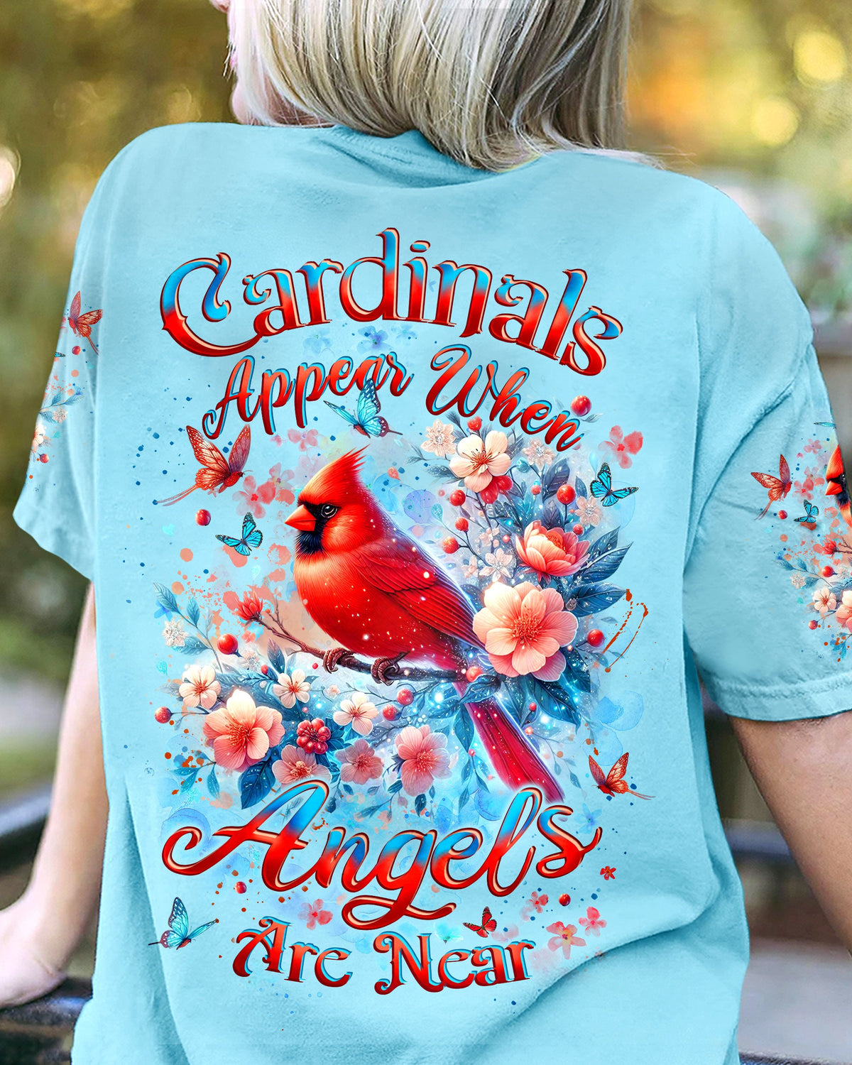 Cardinals Appear When Angels Are Near Women's All Over Print Shirt - Yhlt1803252