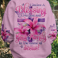 Blessing In The Name Of Jesus Women's All Over Print Shirt - Tytd2201242