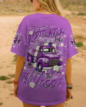 Jesus Take The Wheel Women's All Over Print Shirt - Tlnt0501262
