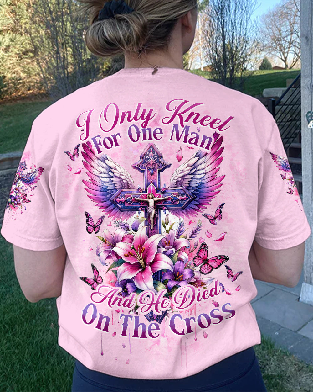 I Only Kneel For One Man Women's All Over Print Shirt - Tytd0601243