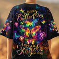 When Butterflies Appear Angels Are Near Women's All Over Print Shirt - Tltw2804252