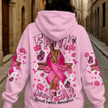 Faith Over Fear Breast Cancer Women's All Over Print Shirt   - Tltr2907252