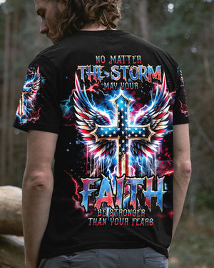 No Matter The Storm Men's All Over Print Shirt - Tlnt1201244