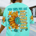 God Says You Are Sunflower Women's All Over Print Shirt - Tltr2702244