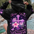 Turn Your Worries Into Prayers Women's All Over Print Shirt - Yhlt1511233