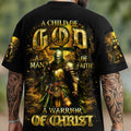 A Warrior Of Christ Men's All Over Print Shirt - Yhhn0610254