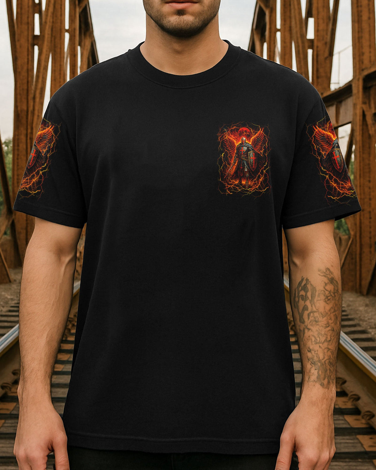 I Will Fear No Evil Men's All Over Print Shirt - Yhln1809254