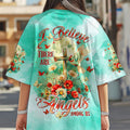 I Believe There Are Angels Among Us Cardinal Women's All Over Print Shirt - Tltr2703255