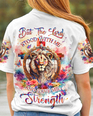 Lord Stood With Me Lion Women's All Over Print Shirt - Yhlt1412233