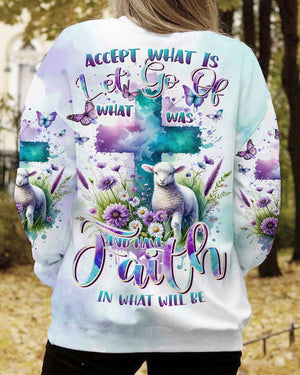 Accept What Is Let Go Of What Was Lamb Women's All Over Print Shirt - Tltr2012231