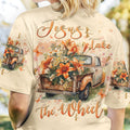 Jesus Take The Wheel Women's All Over Print Shirt - Yhhn0501242
