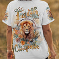 Let Faith Be Your Compass Lion Women's All Over Print Shirt - Tlnt0510233