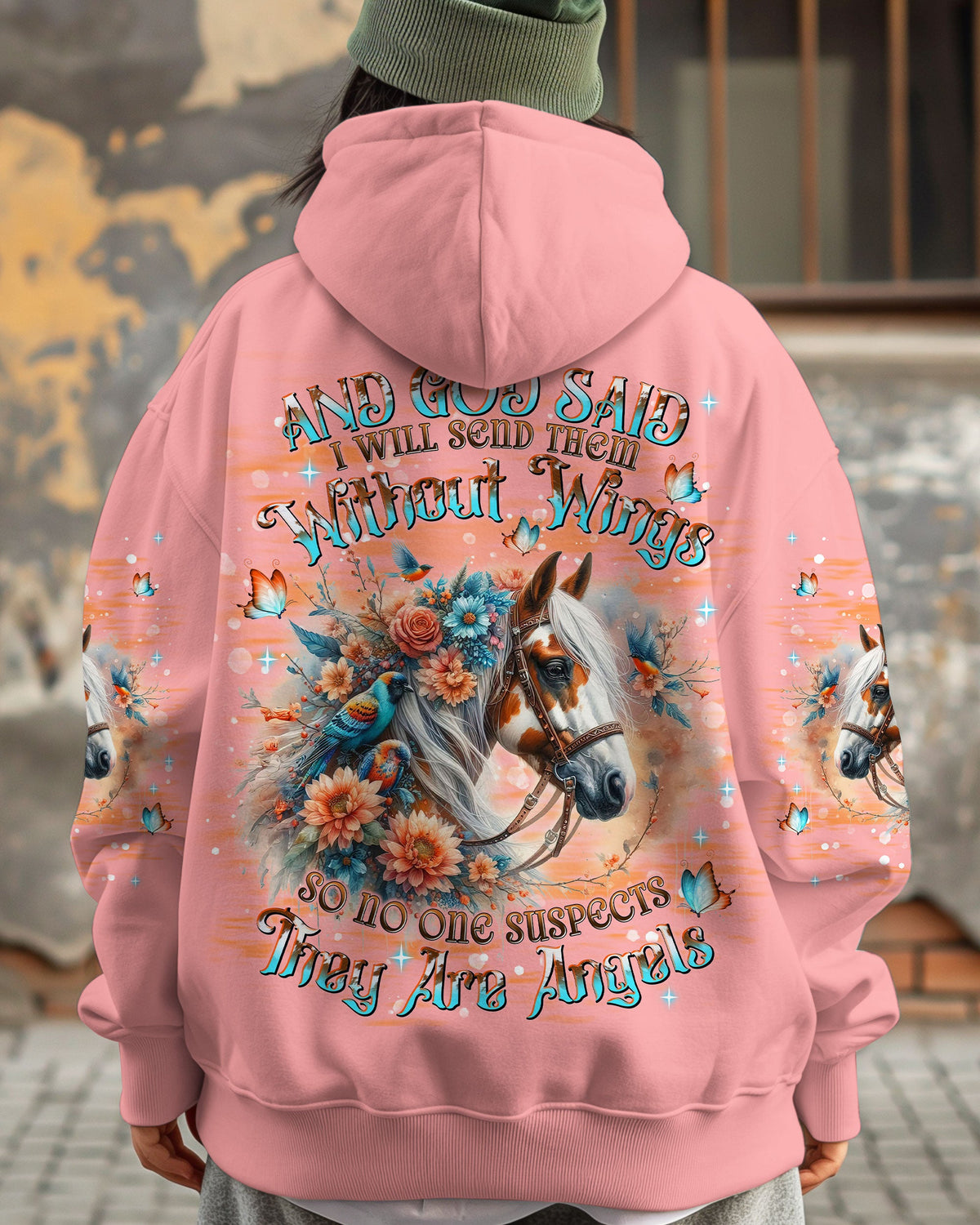 I Will Send Them Without Wings Horse Women's All Over Print Shirt - Tlnt0307252