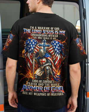 I'm A Warrior Of God Wings Men's All Over Print Shirt  -   Tlnt3003261