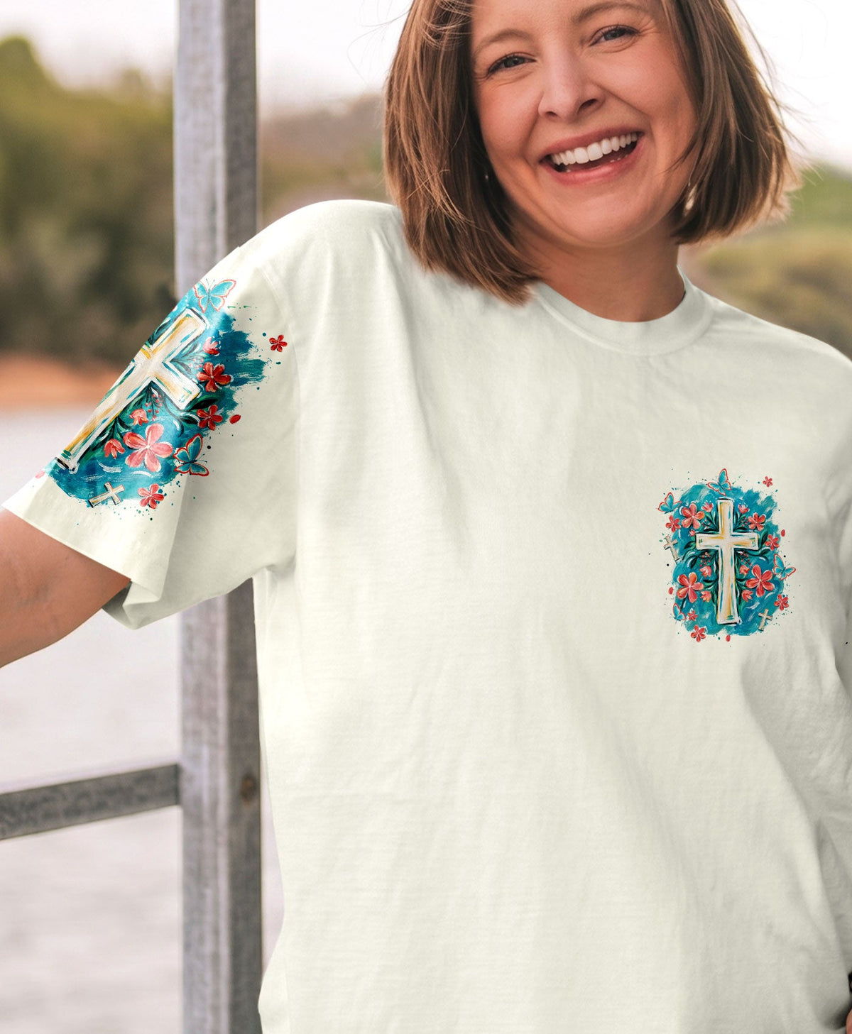 God Is Good All The Time Women's All Over Print Shirt - Tlhn1007262