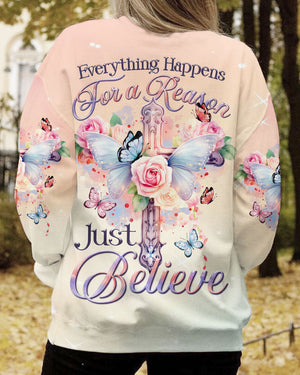 Just Believe Women's All Over Print Shirt - Tltr1810233