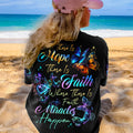 Where There Is Faith Miracles Happen Butterflies Women's All Over Print Shirt - Tytd2706231