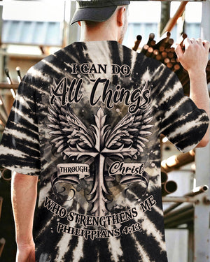 I Can Do All Things Through Christ  Cross Wings Men's All Over Print  - Tlhn2005263