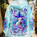 He Left The 99 To Find Me  Lamb Women's All Over Print Shirt   - Tltr3007252