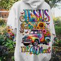 Jesus Take The Wheel Women's All Over Print Shirt - Tytd1611231
