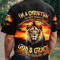 God's Grace Is Bigger Than My Sins Lion Men's All Over Print Shirt - Tlnt1609254