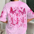 Faith Hope Love Breast Cancer Women's All Over Print Shirt - Yhlt0708253