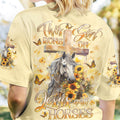 Runs On Jesus And Horses Women's All Over Print - Yhlt2612232