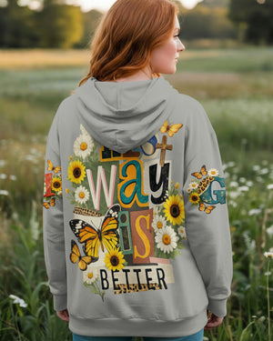 His Way Is Better Women's All Over Print Shirt -   Tltw0902262
