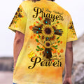 A Day Without Prayer Is A Day Without Power Women's All Over Print Shirt - Tlnt3008234