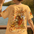 Fall For Jesus Autumn Women's All Over Print Shirt   - Tlnt2907254