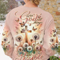 With God All Things Are Possible Women's All Over Print Shirt - Tltr1011233