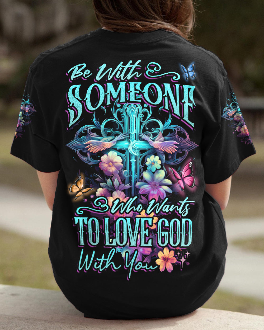 Love God With You Women's All Over Print Shirt - Tytd2806233