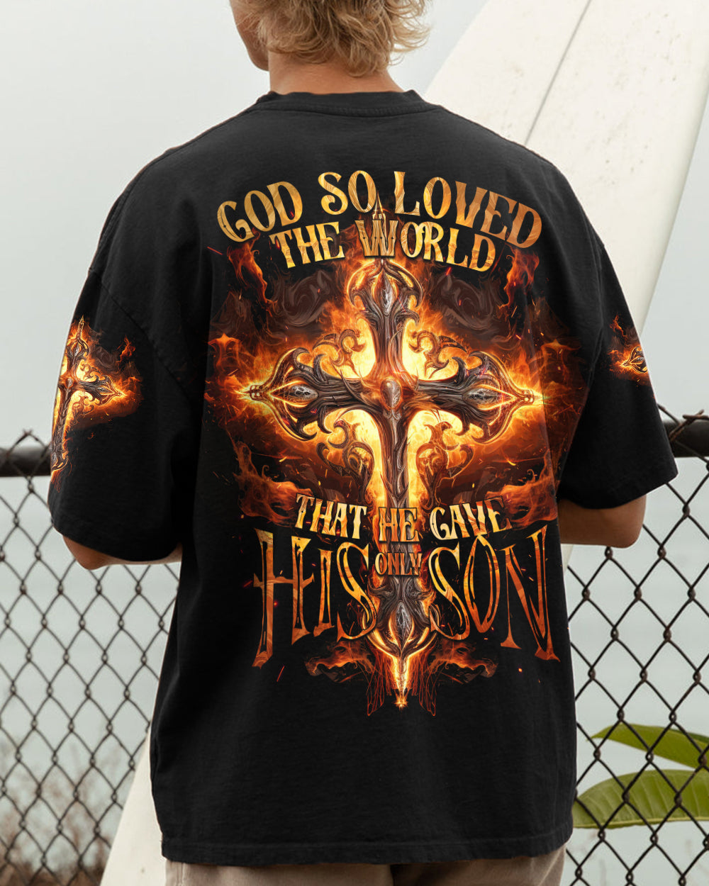 God So Loved The World Men's All Over Print Shirt - Tytd0407231