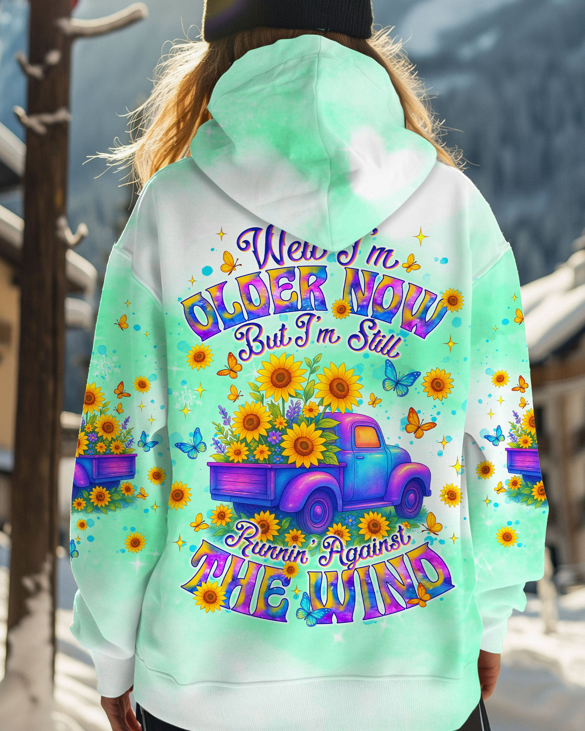 Running Against The Wind Truck Women's All Over Print Shirt   - Tlnt0807251