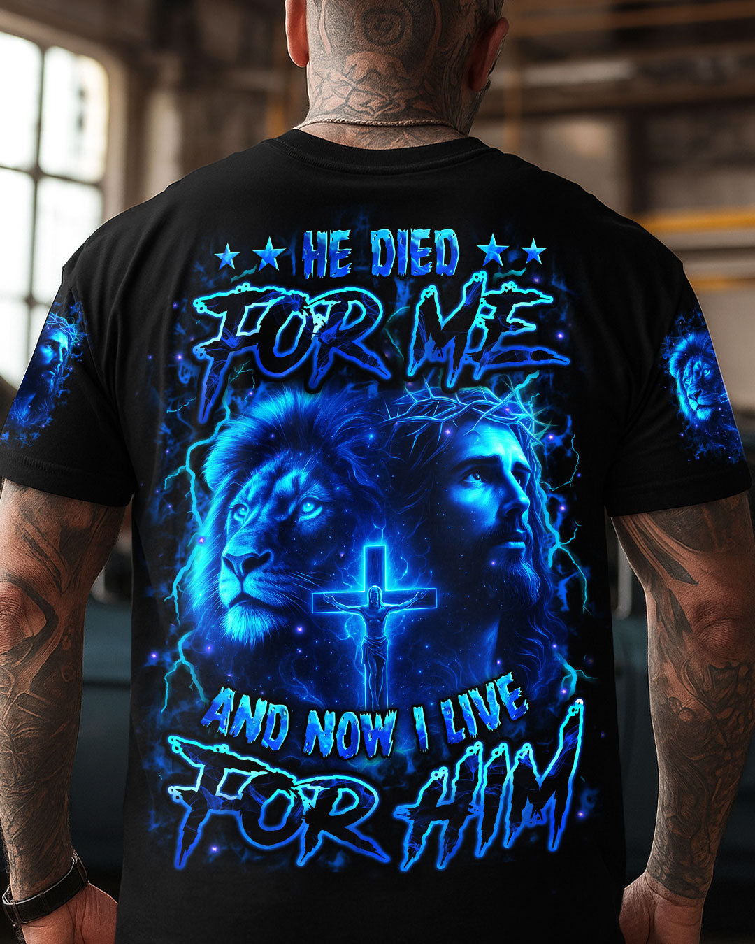 He Died For Me Men's All Over Print Shirt - Yhhn1807254