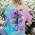 Just A Girl Who Loves Jesus Women's All Over Print Shirt - Tlnt1207234
